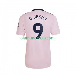 Camisola Arsenal Gabriel Jesus 9 Homem Equipamento Terceiro 2022-2023 Manga Curta